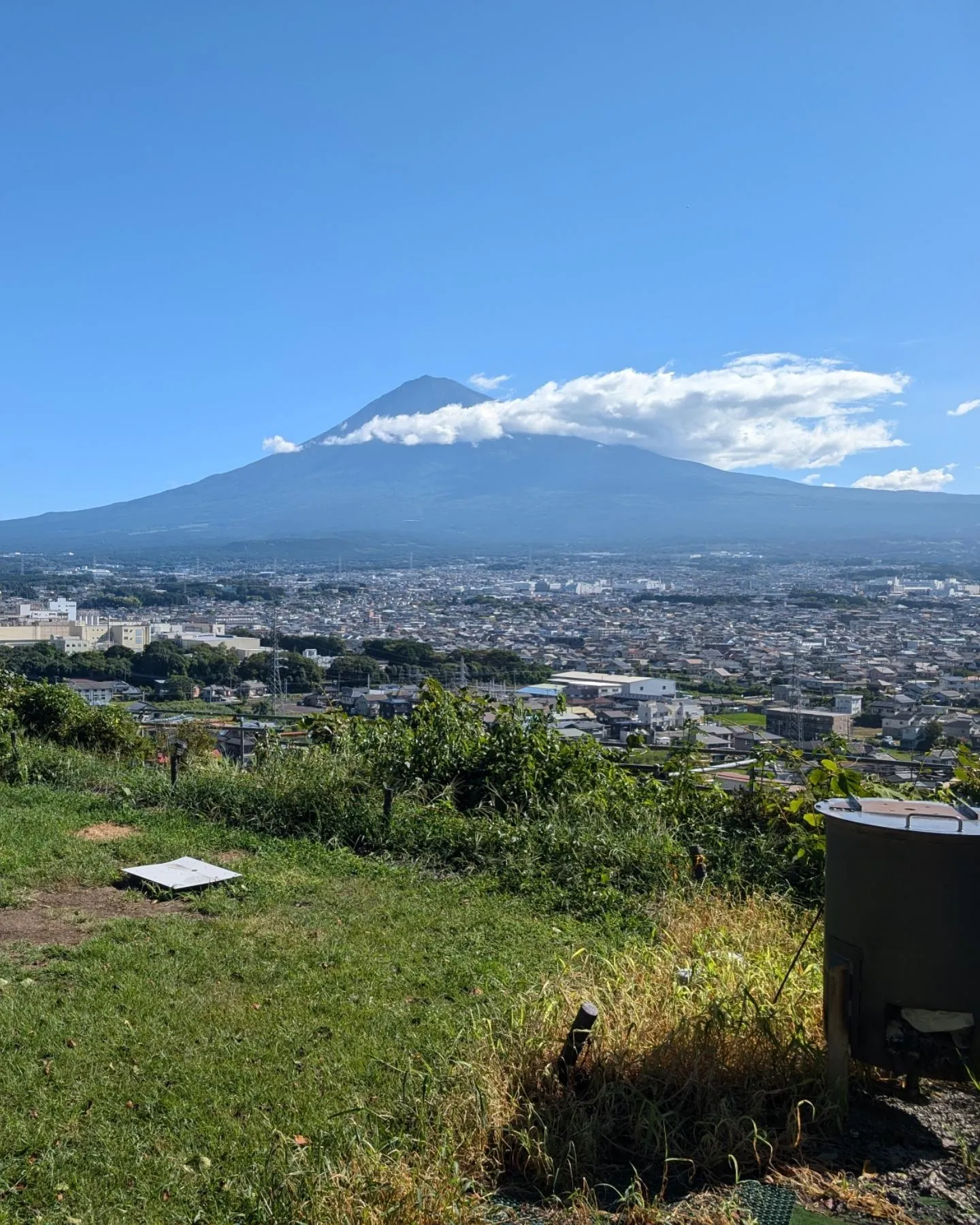 暑いですが今日は絶景😁