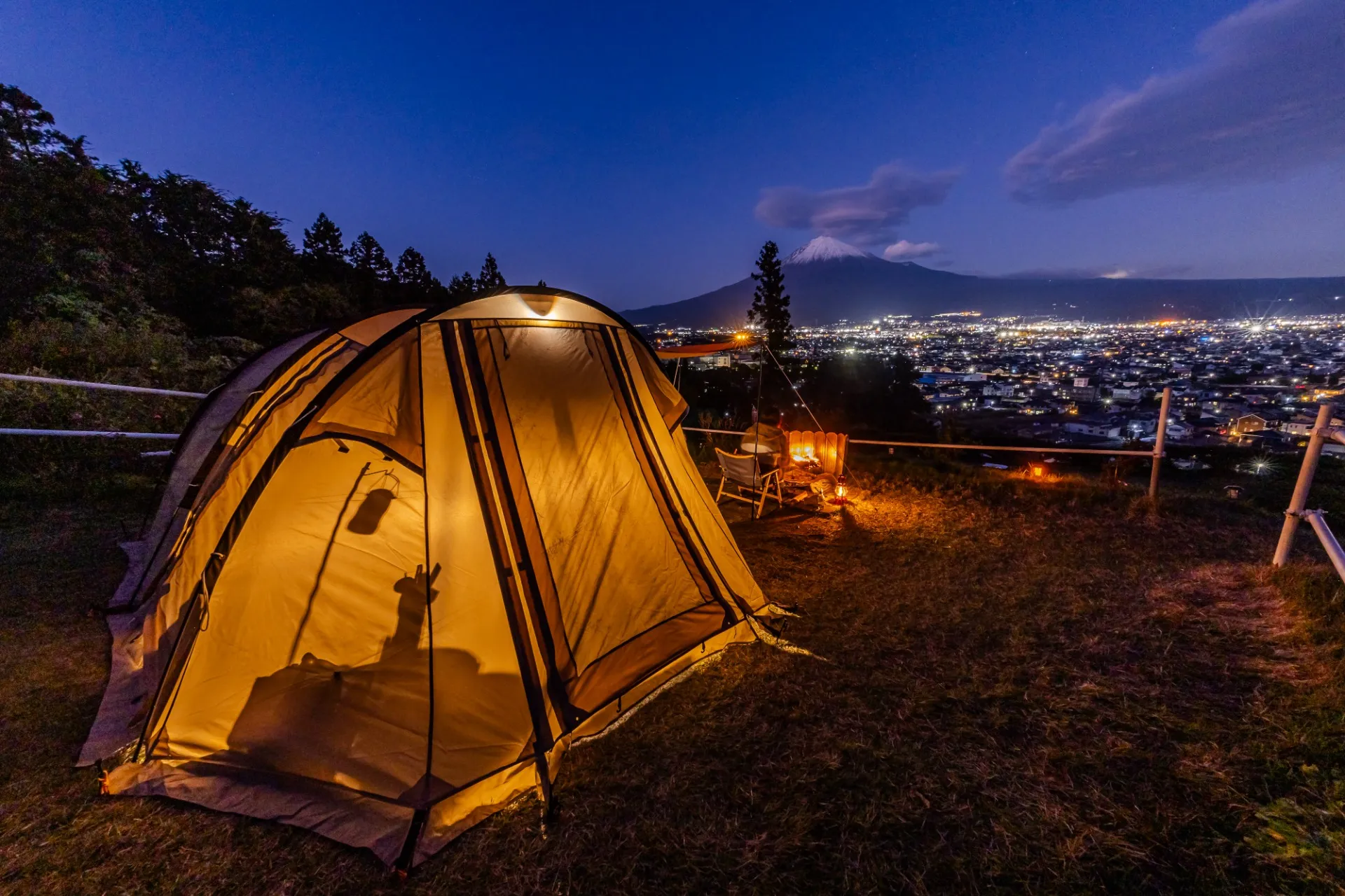 A4サイトからの夜景